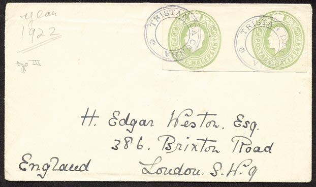 Weston 1922 Tristan da Cunha